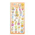 Japan Natto-chan Clear Plump 3D Sticker - Heisei Retro Charm - 1