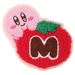 Japan Kirby Versatile Iron-On and Sticker Patch - Kirby : Tomato