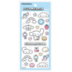 Japan Sanrio Clear Plump 3D Sticker - Cinnamoroll : Peta Mellow