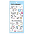 Japan Sanrio Clear Plump 3D Sticker - Cinnamoroll : Peta Mellow - 1