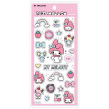 Japan Sanrio Clear Plump 3D Sticker - My Melody : Peta Mellow - 1