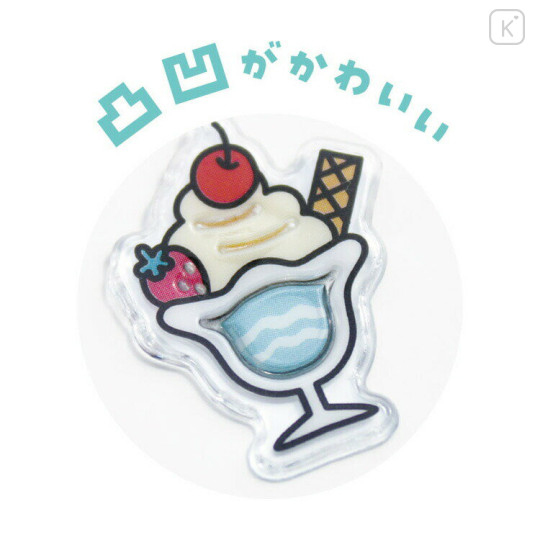 Japan Sanrio Clear Plump 3D Sticker - My Melody : Peta Mellow - 2