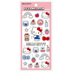 Japan Sanrio Clear Plump 3D Sticker - Hello Kitty : Peta Mellow