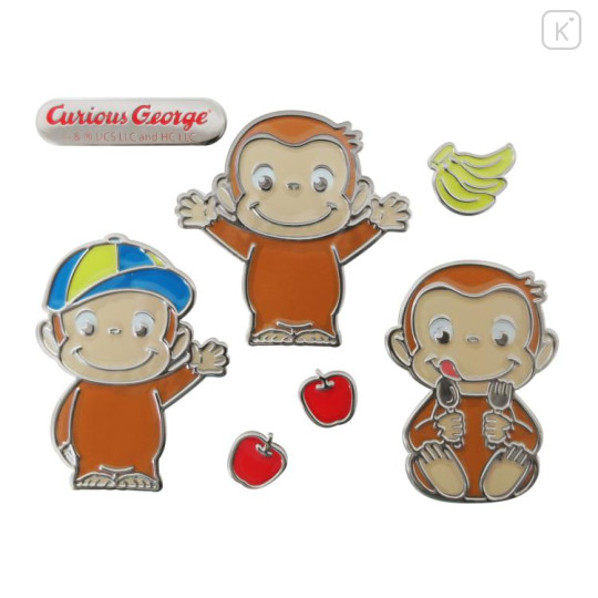 Japan Curious George Emblem Deco Sticker - Car - 2