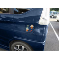 Japan Curious George Emblem Deco Sticker - Car - 5