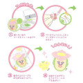 Japan Kobitos DIY Rhinestone Art Sticker Set - Peach Blossom Kakure Momojiri - 5