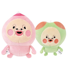 Japan Kobitos Mascot Holder Connecting Set - Kakure Momojiri & Sumo Mono Uchi