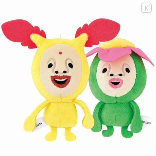 Japan Kobitos Mascot Holder Connecting Set - Hotokeakabane & Little Hanagashira - 1