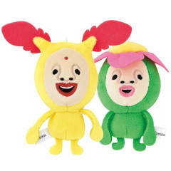 Japan Kobitos Mascot Holder Connecting Set - Hotokeakabane & Little Hanagashira