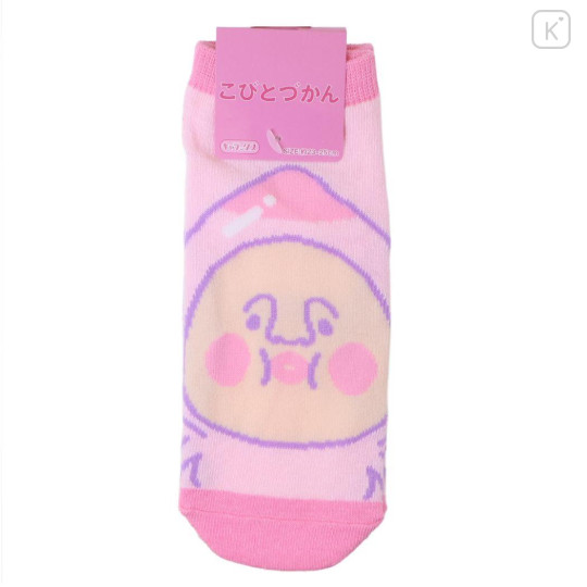 Japan Kobitos Socks - Kakure Momojiri Peach Blossom - 1
