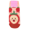Japan Kobitos Socks - Ichigo Kurenai Light Orange Pink - 1