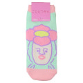 Japan Kobitos Socks - Little Hanagashira Light Green - 1