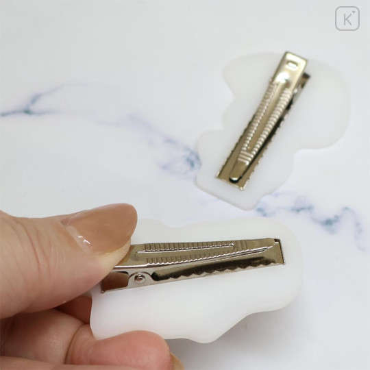 Japan Peanuts Acrylic Hair Clip - Snoopy & Woodstock : Cookie - 2