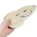Japan Peanuts Melamine Plate - Snoopy : Delicious Beige Grey - 2