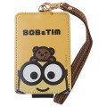 Japan Minions Pass Case Card Holder - Minions : Bob & Tim Yellow - 1