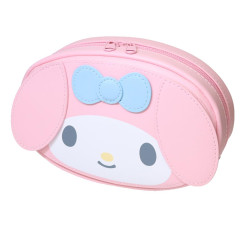 Japan Sanrio Mascot Cosmetic Pouch - My Melody : Face