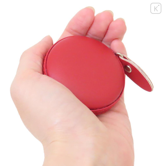 Japan Peanuts Measuring Tape - Snoopy & Woodstock : Red - 2