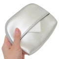 Japan Peanuts Mini Pouch & Tissue Case - Snoopy : Take It Easy Metallic Silver - 2