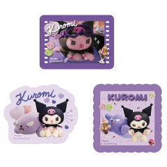Japan Sanrio Clear Sticker Collection - Kuromi : Netflix Baku