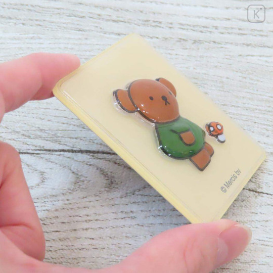 Japan Miffy Acrylic Magnet - Boris : Light Yellow - 2