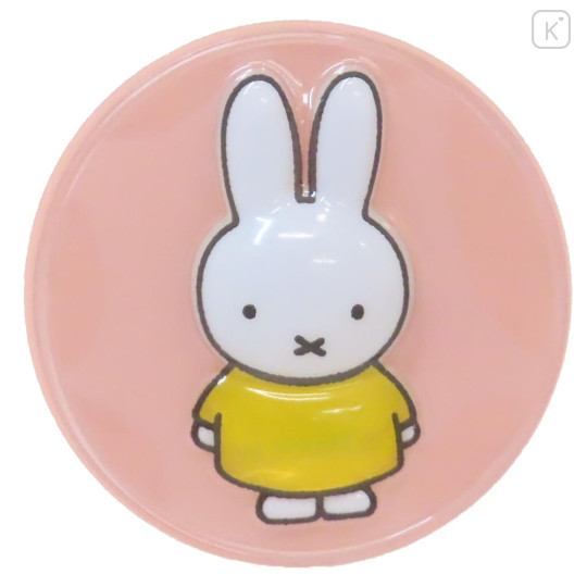 Japan Miffy Acrylic Badge - Miffy : Light Pink - 1