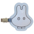 Japan Miffy Acrylic Hair Clip - Miffy : Ghost Blue - 1