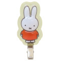 Japan Miffy Acrylic Hair Clip - Miffy : Orange Dress - 1