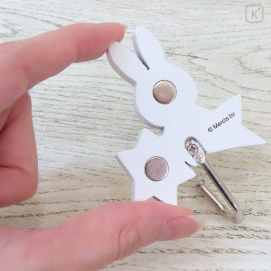 Japan Miffy Wooden Magnetic Hook - Miffy : Meteor - 2