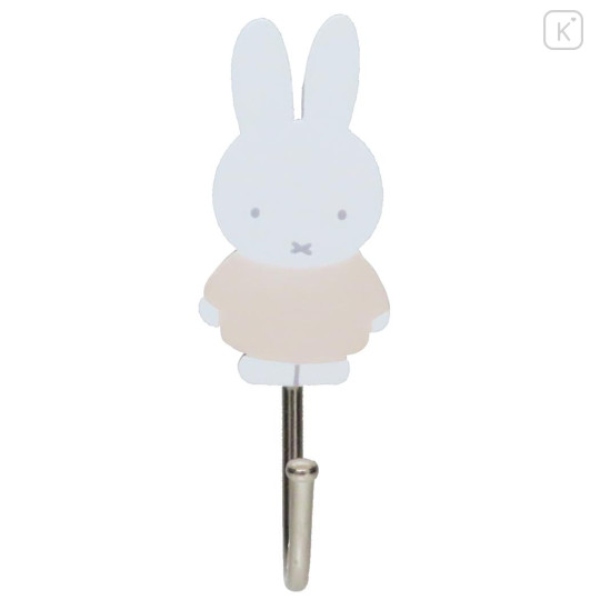 Japan Miffy Wooden Magnetic Hook - Miffy : Orange Dress - 1
