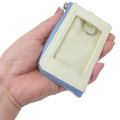 Japan Miffy Key & Pass Pouch - Miffy : Blue Dress Beige - 2