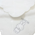 Japan Miffy Embroidered Mini Towel Handkerchief - Miffy : White - 2