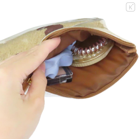 Japan Miffy Boa Face Cosmetic Pouch - Boris & Miffy : Face - 3