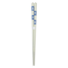 Japan Miffy Chopsticks 23cm - Miffy : Flower Blue White