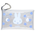 Japan Miffy Clear Multi Case - Miffy : Face Flower Blue - 1