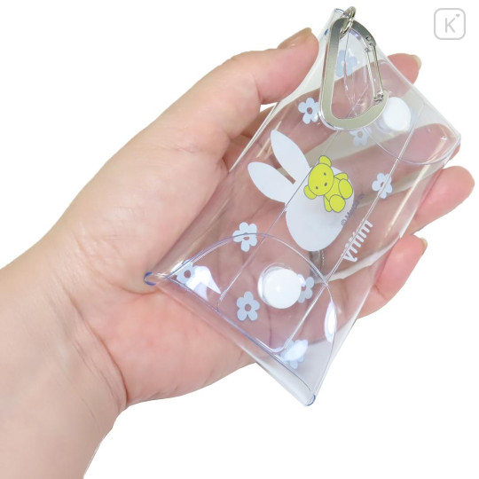 Japan Miffy Clear Multi Case - Miffy : Face Flower Blue - 2
