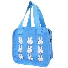 Japan Miffy Insulated Cooler Lunch Bag - Miffy : Face Blue