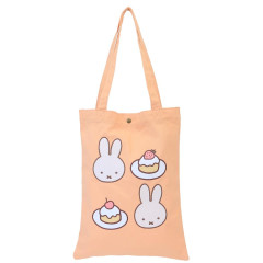 Japan Miffy Canvas Tote Bag - Miffy : Orange