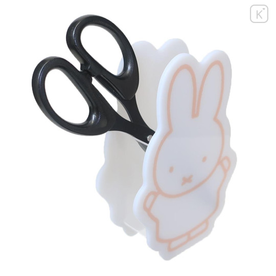 Japan Miffy Desk Organizer Accessory Acrylic Stand - Miffy : White - 3