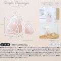 Japan Miffy Desk Organizer Accessory Acrylic Stand - Miffy : Thinking Clear Pink - 5
