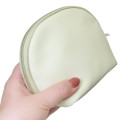 Japan Miffy Round Cosmetic Pouch - Miffy : Dreamy Night Beige Ribbon - 2