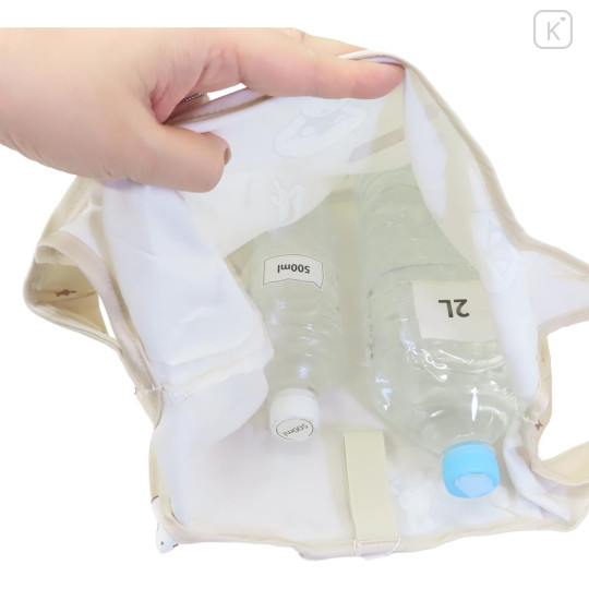 Japan Miffy Eco Shopping Bag - Miffy : Dreamy Night Beige - 3