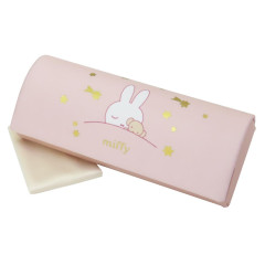 Japan Miffy Glasses Case - Miffy : Dreamy Night Pink Gold