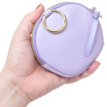 Japan Miffy Mini Pouch with Carabiner - Miffy : Dreamy Night Purple Ribbon - 2