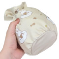 Japan Miffy Drawstring Bag - Miffy : Dreamy Night Beige Ribbon - 2