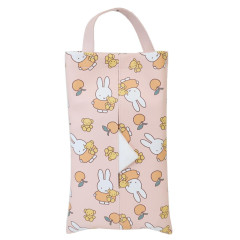 Japan Miffy Car Tissue Holder - Miffy : Orange Dress Pink