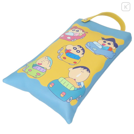 Japan Crayon Shin-chan Car Tissue Holder - Friends Blue - 2