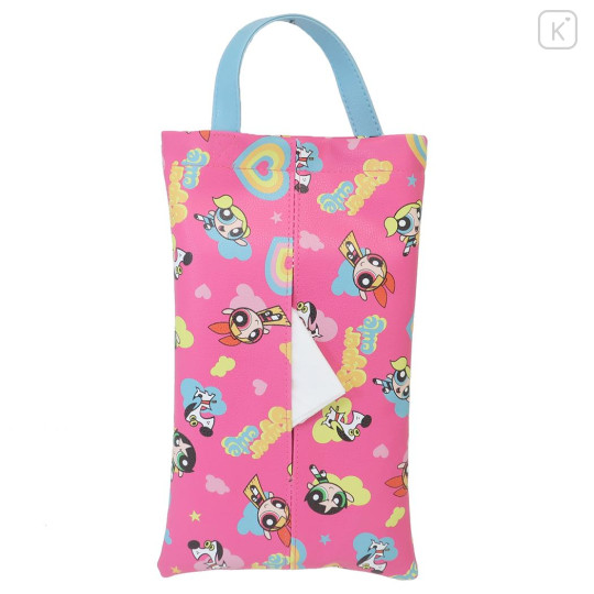 Japan The Powerpuff Girls Car Tissue Holder - Pink - 1