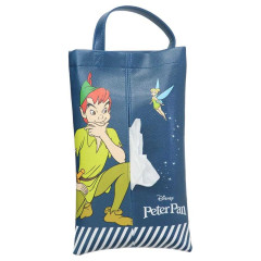 Japan Disney Car Tissue Holder - Tinker Bell : Navy