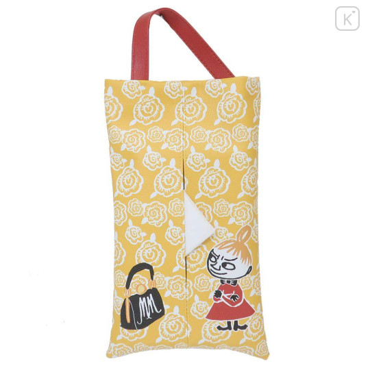 Japan Moomin Car Tissue Holder - Little My : Yellow - 1