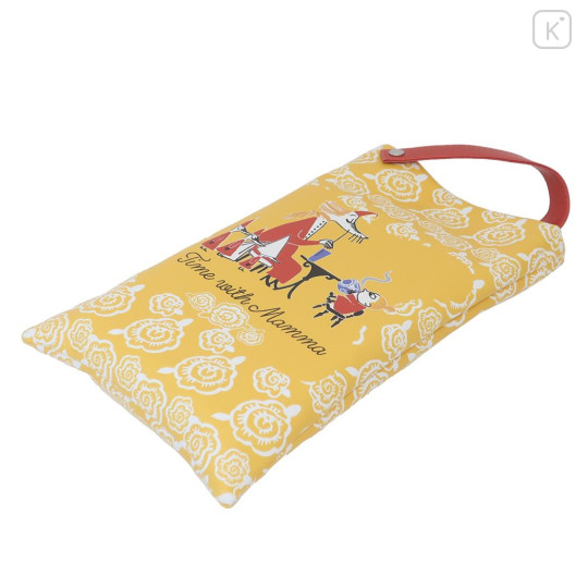 Japan Moomin Car Tissue Holder - Little My : Yellow - 2